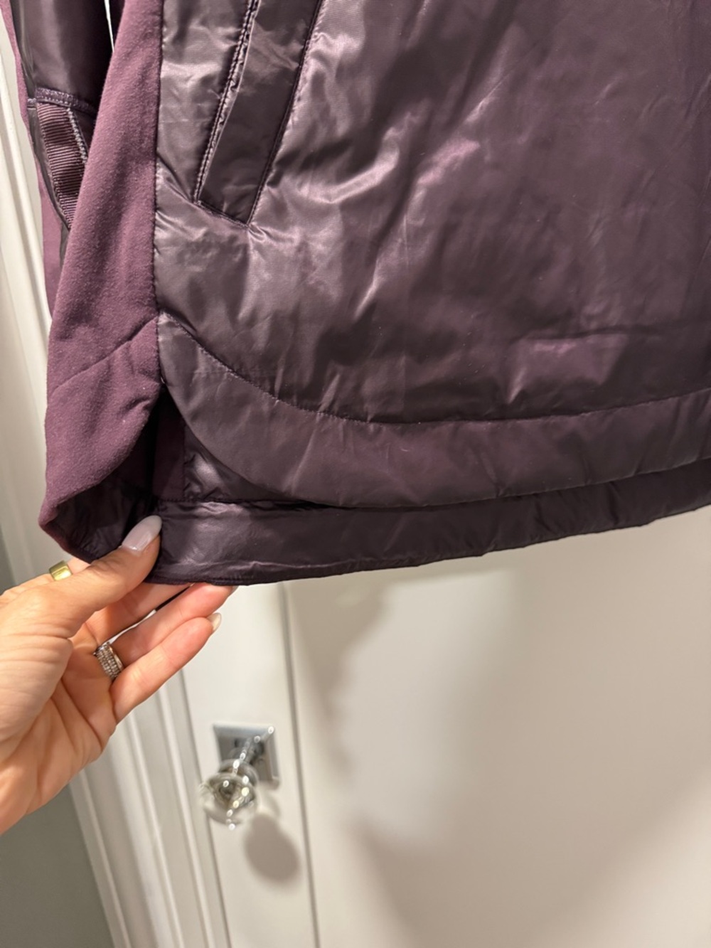 lululemon athletica Quilted Pullover Puffer Jacket in Plum - Picture 7 of 8